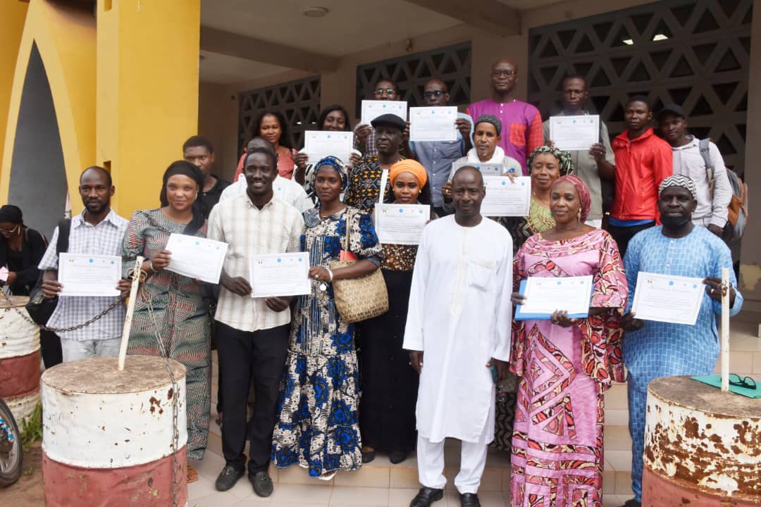 Mali : fin des travaux de renforcement des capacités des journalistes à la collecte, au traitement et à la diffusion de l’information en période de crise